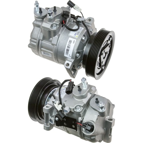 COMPRESSOR DCS17EC PV6 129.5mm 12VDCS17EC; PV6; New COMPRESSOR DCS17EC PV6 129.5mm 12VDCS17EC; PV6; New