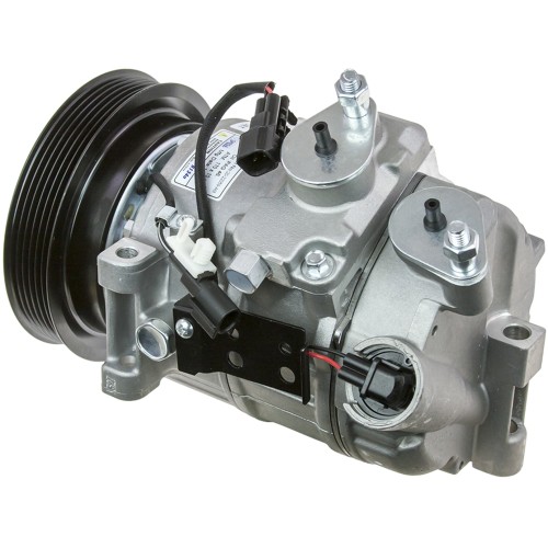 COMPRESSOR DCS17EC PV6 129.5mm 12VDCS17EC; PV6; New COMPRESSOR DCS17EC PV6 129.5mm 12VDCS17EC; PV6; New