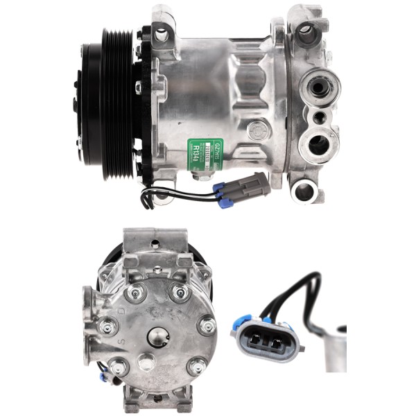 New Aftermarket Compressor - Clutch SD7H15 4440 HT6 - 14-20151S New Aftermarket Compressor - Clutch SD7H15 4440 HT6 - 14-20151S