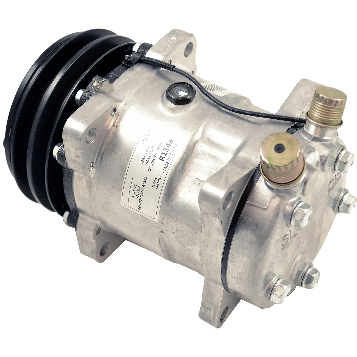 NEW IMPORT COMPRESSOR W CLUTCH - 58591