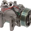 COMP TRSA12 SANDEN 4996 PV8 119mm 24V