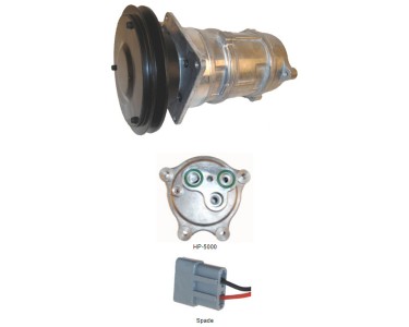 20-11594-AM - COMP S6 1A 12V 6.67in W/SHS DUST COVER R134