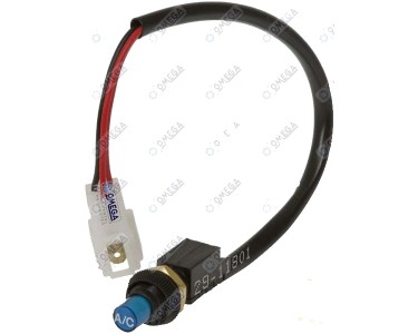 SWITCH A/C UNIVERSAL ROUND BLUE LENS PLASTIC BODY