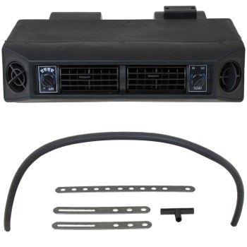 EVAP ASSY UNDER DASH 2 LOUVERS 2 GRILLES 12V EVAP ASSY UNDER DASH 2 LOUVERS 2 GRILLES 12V