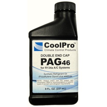 OIL PAG 46 DOUBLE END CAPPED 8OZ 250CC OIL PAG 46 DOUBLE END CAPPED 8OZ 250CC