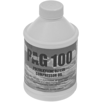 OIL PRO PAG 100 8oz PLASTIC BOTTLE BVA