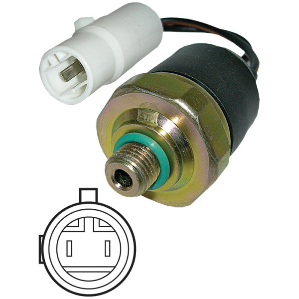 RAD., CONDENSER FAN PRESS. SWITCH R12, R134A - MAL - 43-MT0390 RAD., CONDENSER FAN PRESS. SWITCH R12, R134A - MAL - 43-MT0390