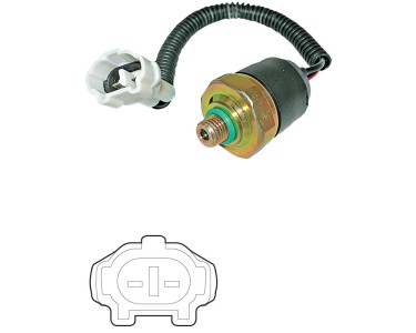 RAD., CONDENSER FAN PRESS. SWITCH R12, R134A - MAL
