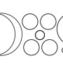 COMPRESSOR GASKET KIT - KEIHIN - 43-MT2089