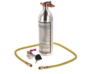 A/C FLUSH CYLINDER W/GUN A/C FLUSH CYLINDER W/GUN
