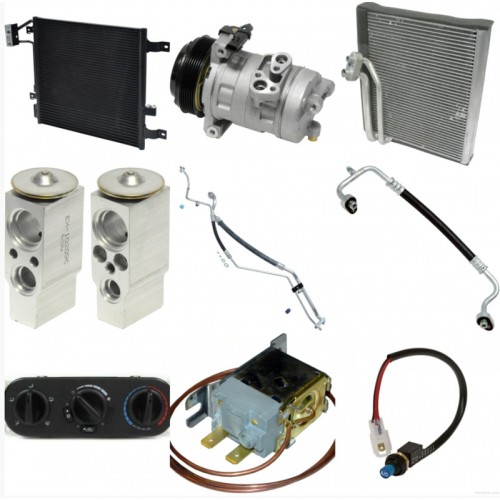 2011 JEEP WRANGLER 3.8L A/C KIT, WITH AUTOMATIC TRANSMISSION, WITHOUT REAR DEFROSTER, W/ATC - CK-11AA