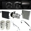 2011 JEEP WRANGLER A/C KIT, WITH MANUAL TRANSMISSION, WITHOUT REAR DEFROSTER, WITHOUT ATC - CK-11M