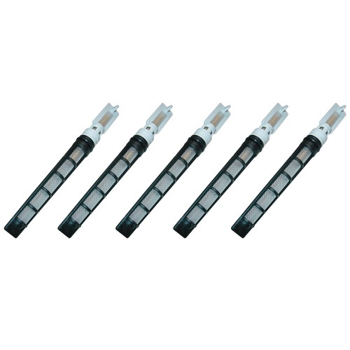 5 PK ORIFICE TUBE -GM VEHICLES -TEE TYPE-BLACK/WHITE