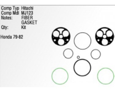 HITACHI MJ123 GASKET KIT HITACHI MJ123 GASKET KIT