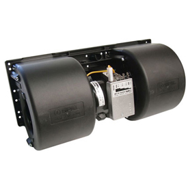 BLOWER ASSEMBLY DUAL SPAL 12V W/3 SPEED RESISTOR BLOWER ASSEMBLY DUAL SPAL 12V W/3 SPEED RESISTOR