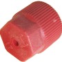 5 PK R134A VALVE CAP - RED M10X1.25 HIGH SIDE QUICK DISCONNECT
