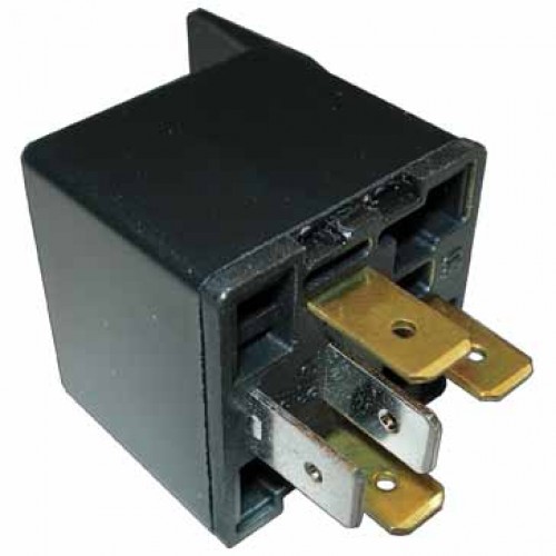 RELAY 5 PIN - 12 VOLTS - DUAL OUTPUT WITH BRACKET