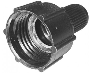YORK / TECUMSEH BACK SEAT VALVE CAP - PLASTIC YORK / TECUMSEH BACK SEAT VALVE CAP - PLASTIC