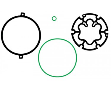 HARRISON CVCC GASKET KIT (FIBER GASKETS)