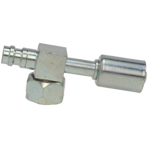 FTG STL 90 DEG 1X14 FTO X #8 BL W/ 16mm R134A CP