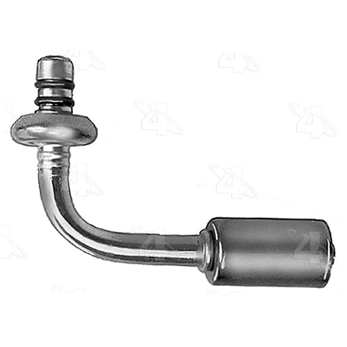 FTG SPRINGLOCK 90DEG #8MSL #6BL