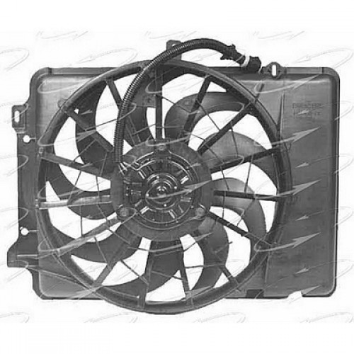 COOLING FAN ASSY 92-95 TAURUS / SABLE 3.8L