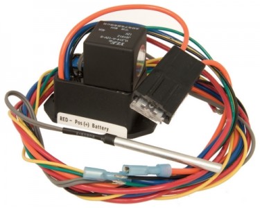 THERMOSTAT FAN W/RELAY AND WIRE HARNESS THERMOSTAT FAN W/RELAY AND WIRE HARNESS