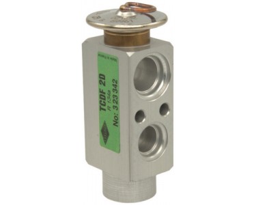 EXP VALVE BLOCK 3/8 1/2 5/8 3/4 TO MINI R134a EXP VALVE BLOCK 3/8 1/2 5/8 3/4 TO MINI R134a