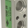 EXP VALVE BLOCK  3/8 1/2 5/8 3/4 TO MINI R134a