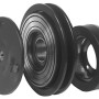 CLUTCH 5.41in 1A 12V 10PA15C 10PA17C