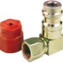 RETRO ADPTR R134A 90DEG 1/4 16MM STEEL