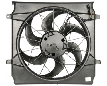 COOLING FAN ASSY 02-04 LIBERTY 2.4L W/O TOW PKG