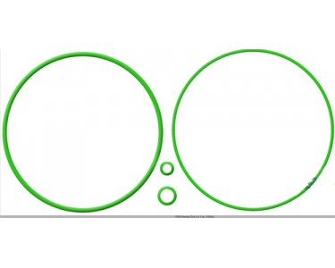 COMPRESSOR GASKET KIT - SANDEN TRF090/TRS090/TR090 - MT2326 COMPRESSOR GASKET KIT - SANDEN TRF090/TRS090/TR090 - MT2326