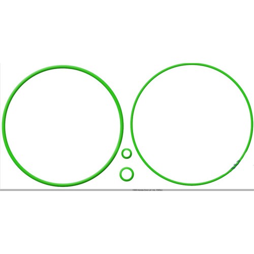 COMPRESSOR GASKET KIT - SANDEN TRF090/TRS090/TR090 - MT2326