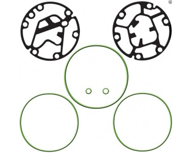 COMPRESSOR GASKET KIT - DIESEL KIKI TM13 TM15HD - MT2370 COMPRESSOR GASKET KIT - DIESEL KIKI TM13 TM15HD - MT2370