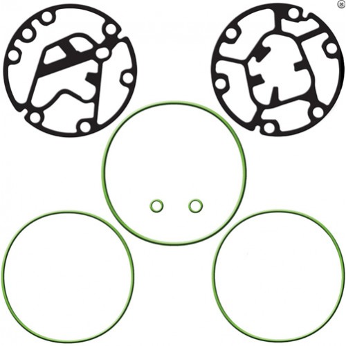 COMPRESSOR GASKET KIT - DIESEL KIKI TM13 TM15HD - MT2370