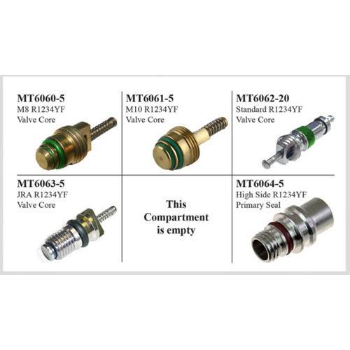 MT9509 - BOX KIT - R1234YF VALVE CORES